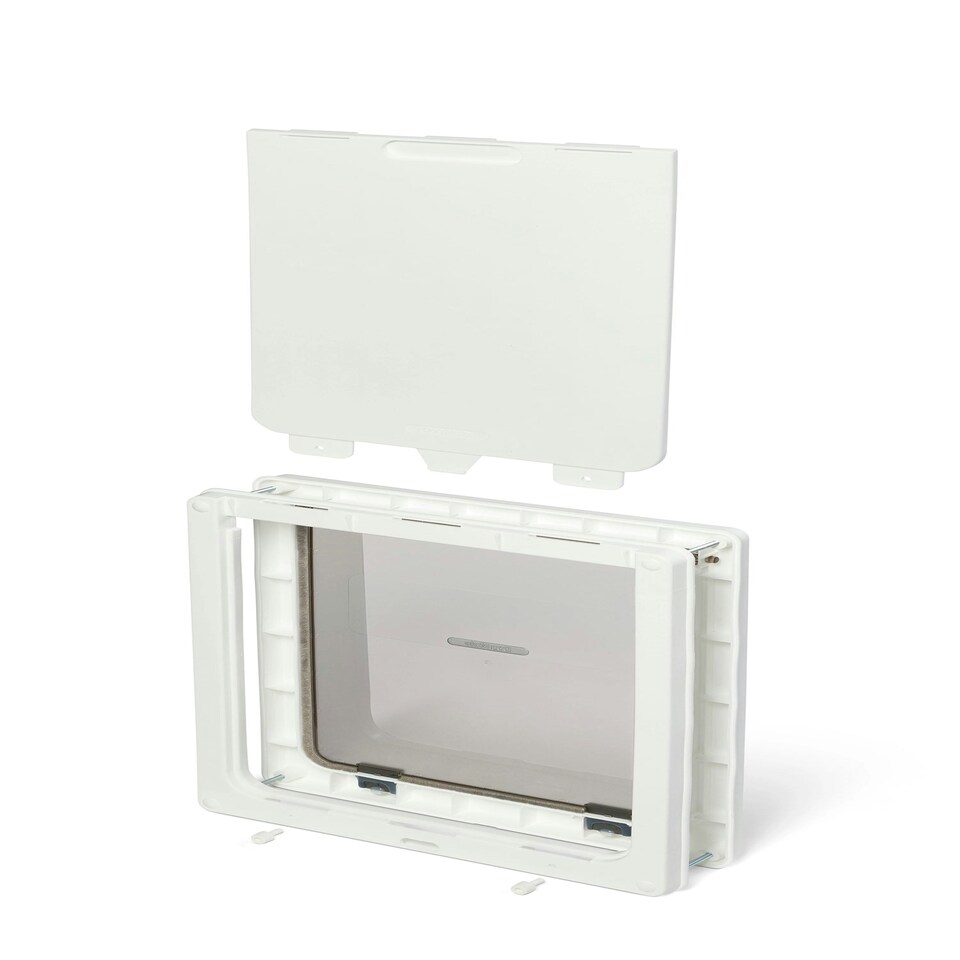 image 1 of Dog Mate Large Dog Door – White (216W)