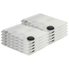 Harbour Housewares Vacuum Storage Bags - Extra-Large (90 x 120cm) - Black - Pack of 10 | Black