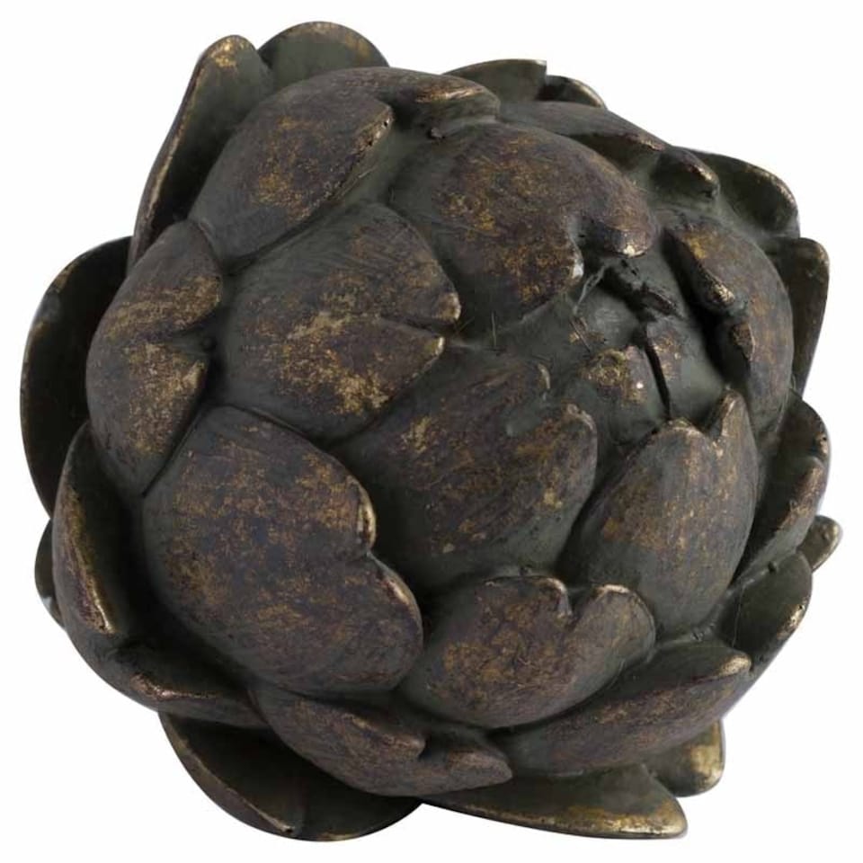 image 1 of Artichoke - Resin - L10 x W10 x H10 cm - Antique Bronze