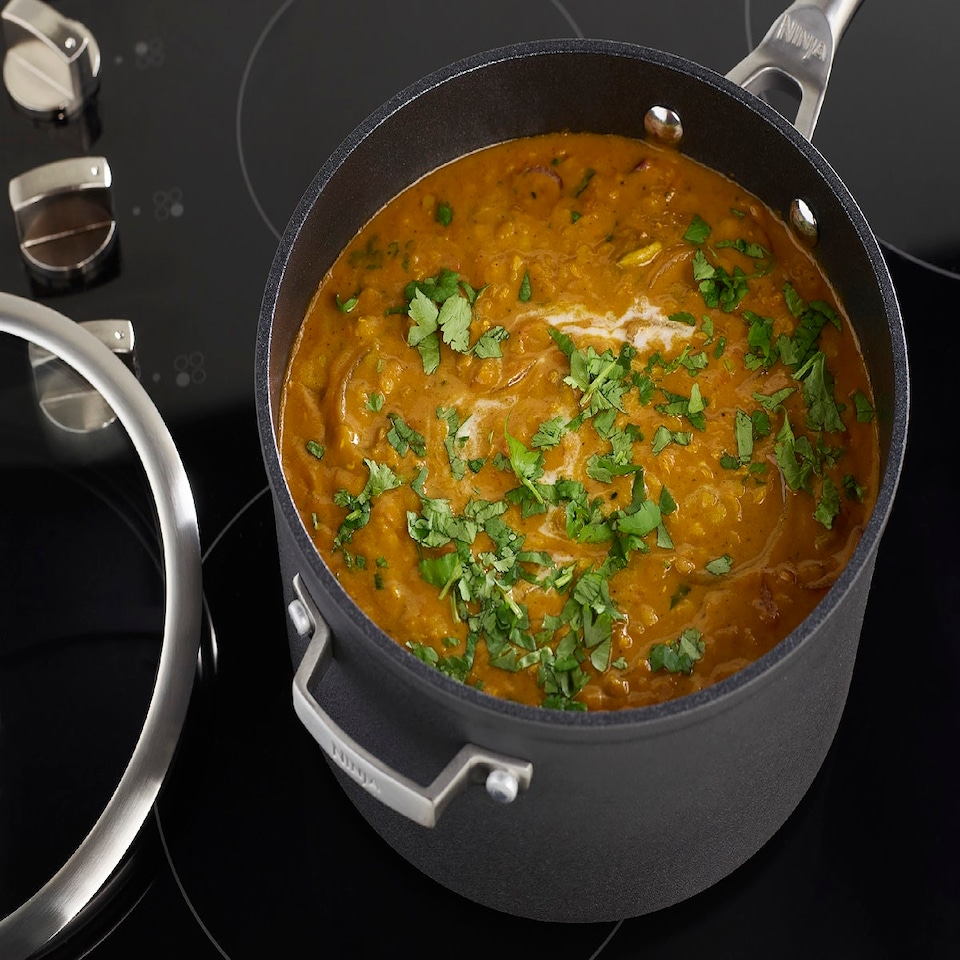 image 1 of Ninja ZEROSTICK Stackable 3-Piece Saucepan Set - C53000UK N/A