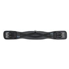 ARMA Anti-Chafe Elastic Dressage Horse Girth - Black - 24in