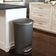image 3 of Simplehuman 50L Semi-Round Pedal Kitchen Bin with Lid Lock, Grey Plastic