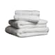 image 3 of Towel City Printable Border Organic Bath Sheet - White - One Size