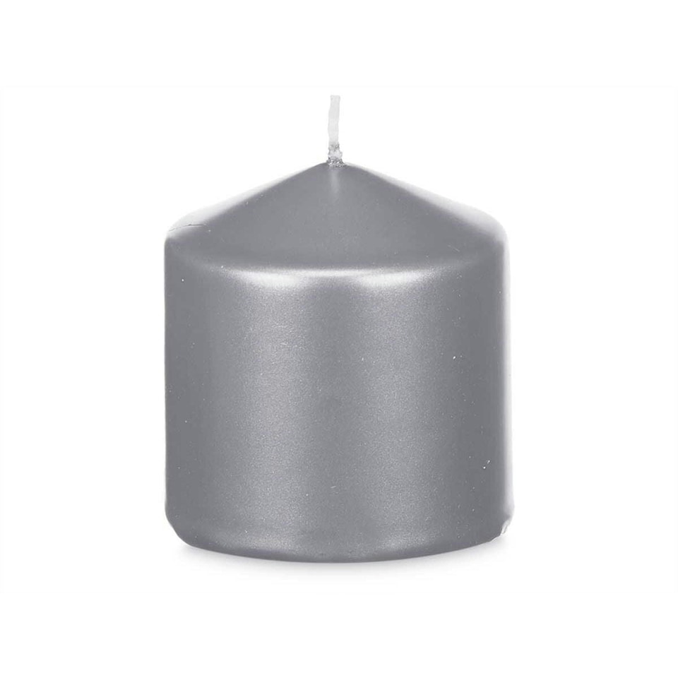 image 1 of Candle Acorde 92533 Silver 7 x 7,5 x 7 cm (24 Units) N/A