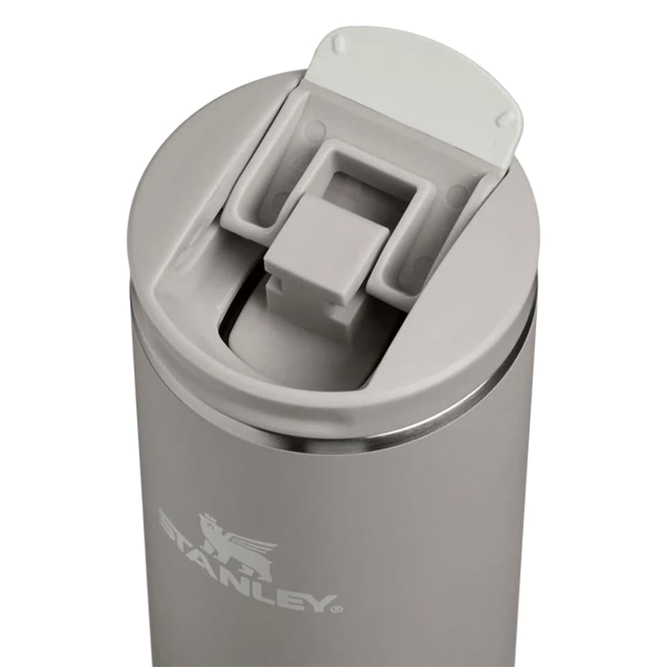 image 1 of 0.35L Insulated Stainless Steel Travel Mug Leakproof Flip Top Lid