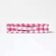 image 5 of Homescapes Pink Block Check Cotton Gingham Floor Cushion - 40 x 40 cm | Pink | 40 x 40 cm