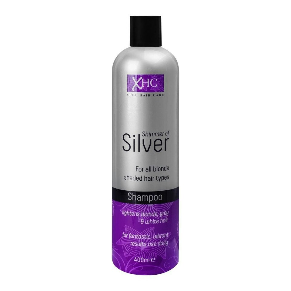 image 1 of Xpel Marketing XHC Xpel Hair Care Shimmer Of Silver Shampoo 400 ml