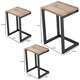 image 7 of Nest of 3 Sofa Table - Assembled Blue