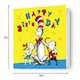image 3 of Dr Seuss Cat in the Hat Birthday Card