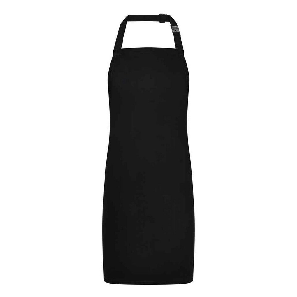 image 1 of Brand Lab Childrens/Kids Bibbed Full Apron - Black - 3-6 Years