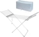 image 1 of Igenix IGHA01220S Winged Electric Heated Airer, Foldable & Lightweight, Silver