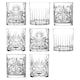 image 1 of RCR Crystal 8 Piece Mixology Whisky Glasses Set - 340ml - Pack of 2