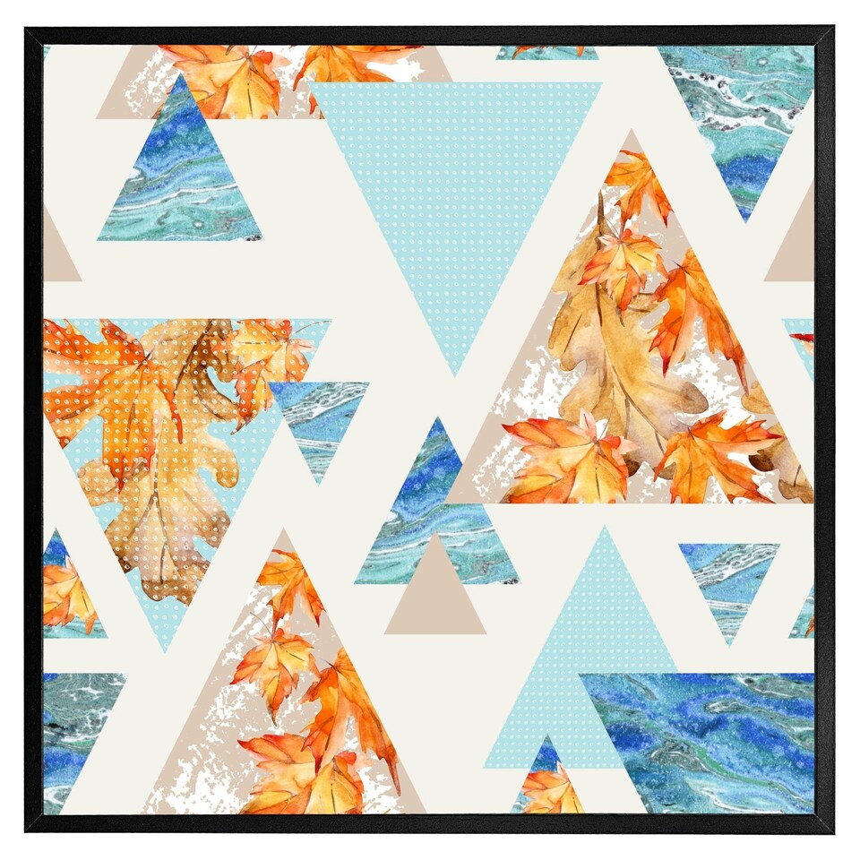 image 1 of Egyptian style motif (Canvas Print) | Multi