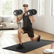 image 2 of HOMCOM 30KG Adjustable Dumbbells Weight Set Hand Weight for Body Fitness