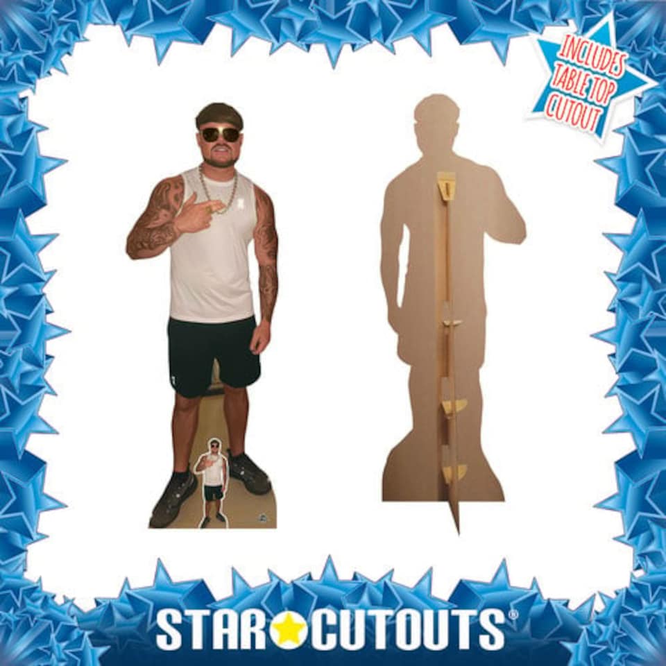 image 1 of Ibiza Final Boss Lifesize Cardboard Cutout 182cm