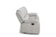 image 5 of Fabric Light Grey 3 Seater Recliner Sofa VARESA