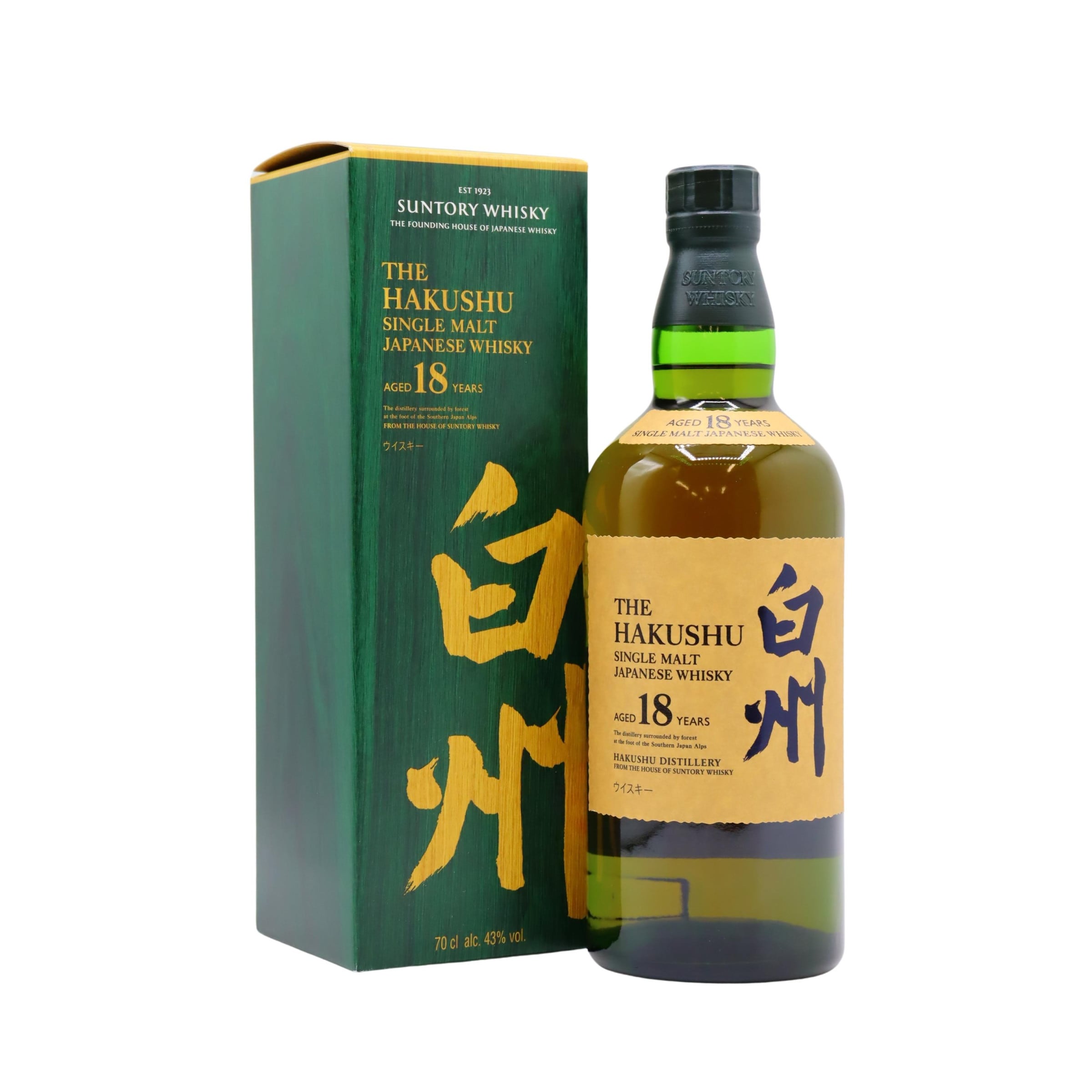Hakushu - Single Malt Japanese 18 year old Whisky | Multi | New