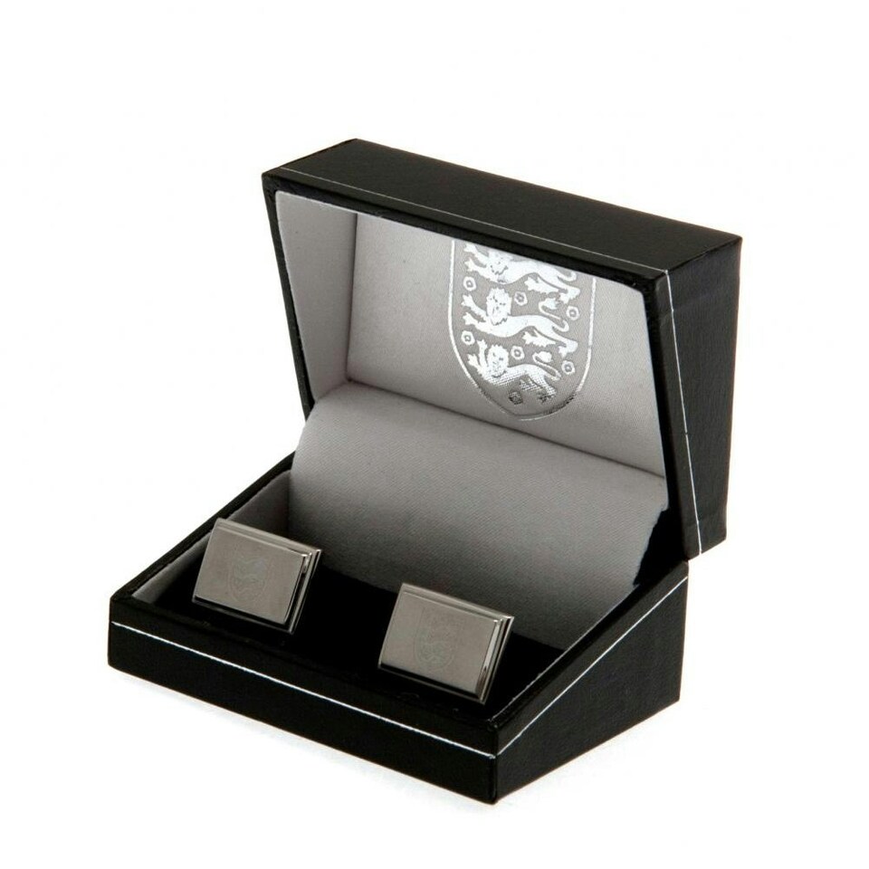image 1 of England FA Stainless Steel Cufflinks - Silver - One Size