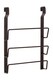 image 1 of Sorello Matt Black Hanging Pan Lid Rack | Black