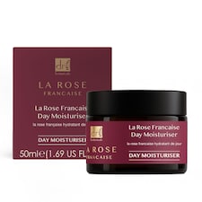 Dr. Botanicals La Rose Francaise Anti-Ageing Day Moisturiser 50ml for Fine Lines, Wrinkles, Dryness
