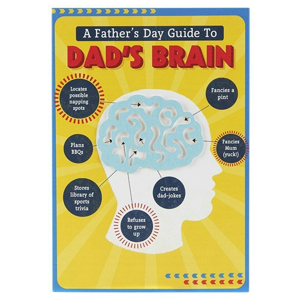 image 1 of Dad Father's Day Card No Brainer
