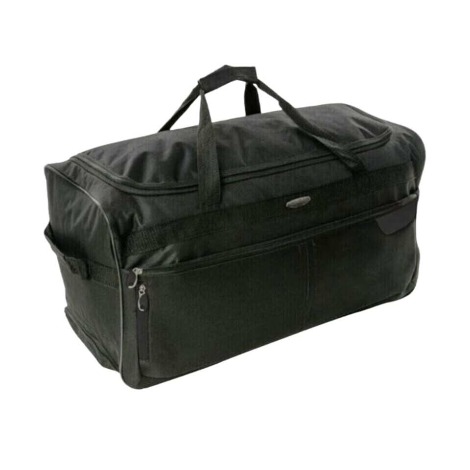 image 1 of Large Travel Holdall Cargo Suitcase On Wheels Duffel Bag Sizes 34 Inch
