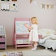 image 2 of AIYAPLAY 3-in-1 Kids Easel, Double-Sided Art Easel with Paper Roll Pink