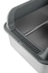 image 5 of Living and Home Semi-Closed Anti-Splash Cat Litter Box Pet Toilet | Grey