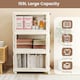 image 8 of COSTWAY 159L Storage Bins Stackable Storage Containers White