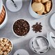image 5 of Cooks Professional Kitchen Storage Set | 5-Piece | Bread Biscuit Tea Coffee Sugar | White & Silver