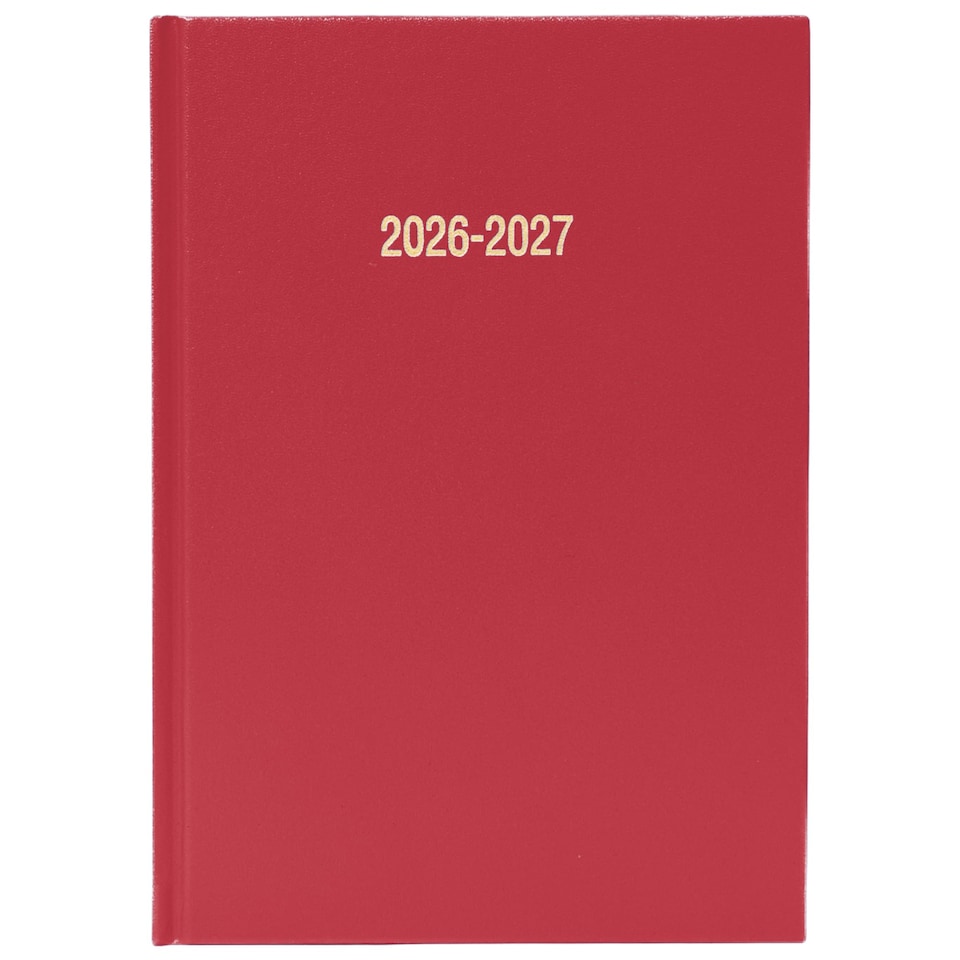 2026 2027 Academic Diary A5 Page a Day - Mid Year Hardback Planner From ...