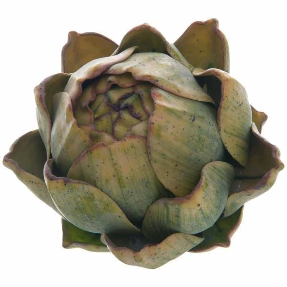 image 1 of Real Touch Artificial Artichoke Artificial Plant - Plastic - L10 x W10 x H10 cm - Green