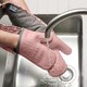 image 5 of Zeal Steam Stop™ Waterproof Silicone Double Oven Glove Pink | Rose Pink