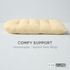 image 5 of Homescapes Cream Round Egg Chair Swing Cushion