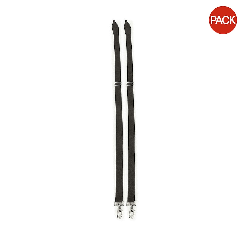 image 1 of Shires Horse Leg Strap (Pack of 2) - Navy - One Size