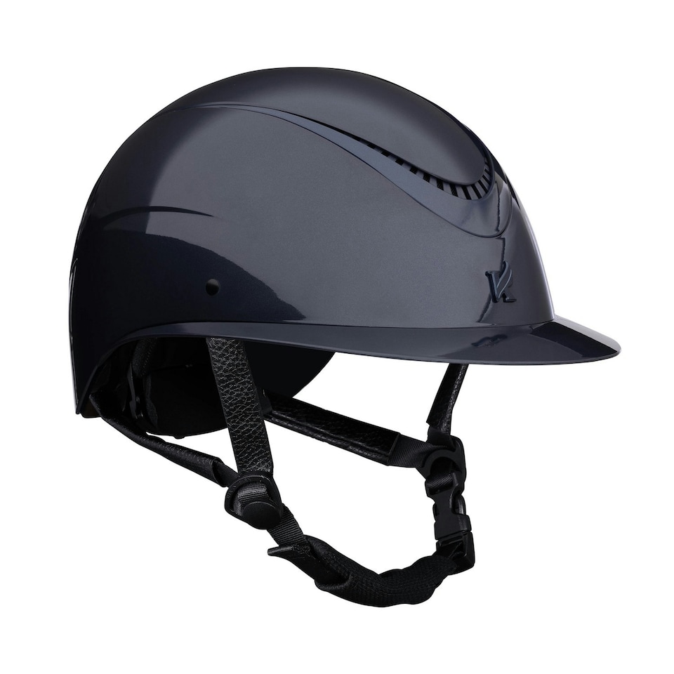 image 1 of Karben Unisex Adult Alina Ellipse Riding Hat - Navy - 58cm - 60cm Blue | 58cm - 60cm