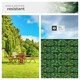 image 4 of Privacy Film - double-sided print, opaque and tear-resistant, fastening clips included | Green | greenery | 7000 x 19 x 0,04 cm | 1