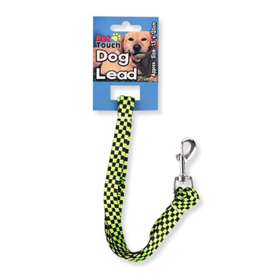 image 1 of Pet Touch Reflective Dog Lead 1.5cm x 120cm