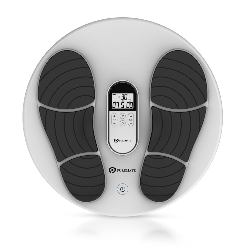image 1 of Foot Massager with 99 Intensity Levels & 50 Modes, EMS & TENS Medically Certified