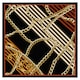 image 2 of Chains & stripes (Picutre Frame) Brown | S