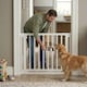 image 8 of Safetots Wooden Elegance Gate, White, 71cm - 79cm, Pressure Fit Safety Gate, Baby Gate for Stairs and Doors, Easy Installation