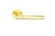 image 3 of Golden Grace 1 Pair Knurled Diamond Cut T-Bar Door Handle Satin Brass Finish with Spindle and Screws