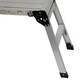 image 5 of 150kg Folding Aluminium Work Platform Step Up Bench Ladder EN131 | Silver