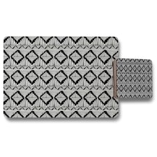 Geometric Line Pattern (Placemat & Coaster Set)