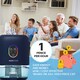 image 5 of MONHOUSE Premium Dehumidifier - 1000ml - Ultra Quiet Electric Moisture Absorber - 7 Colorful Nightlight, 2 Working Modes, Touch Screen, Auto Shut Off - Navy