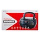 image 5 of Groov-e GVPS833/BK Traditional Boombox Portable CD & Cassette Player with Radio - Black