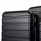 image 4 of 20 Inch, 24 Inch, 28 Inch 3pc Hard Shell ABS Luggage Suitcase Set with Combination Lock | Black