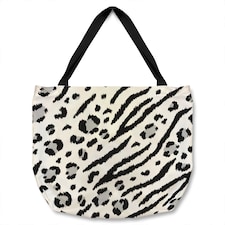Zebra & Leopard Print Tote bat | Multi