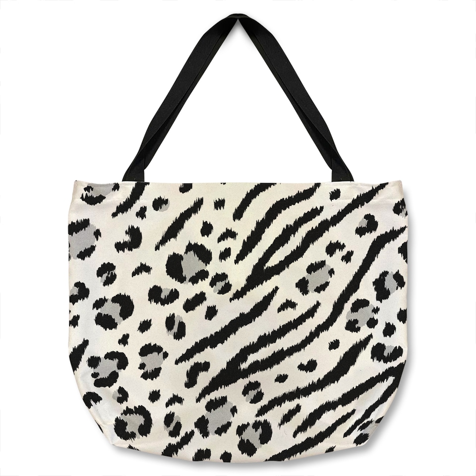 Zebra & Leopard Print Tote bat | Multi