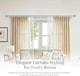 image 6 of Lister Cartwright Double Curtain Extendable Pole Set with Chrome Ball Finials- 19mm & 28mm Metal Poles(70- 120 cm)